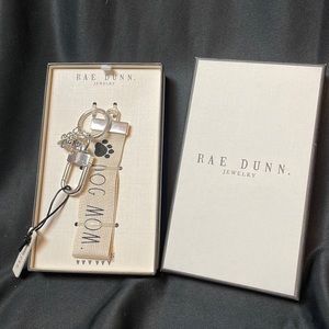 Rae Dunn Dog Mom keychain